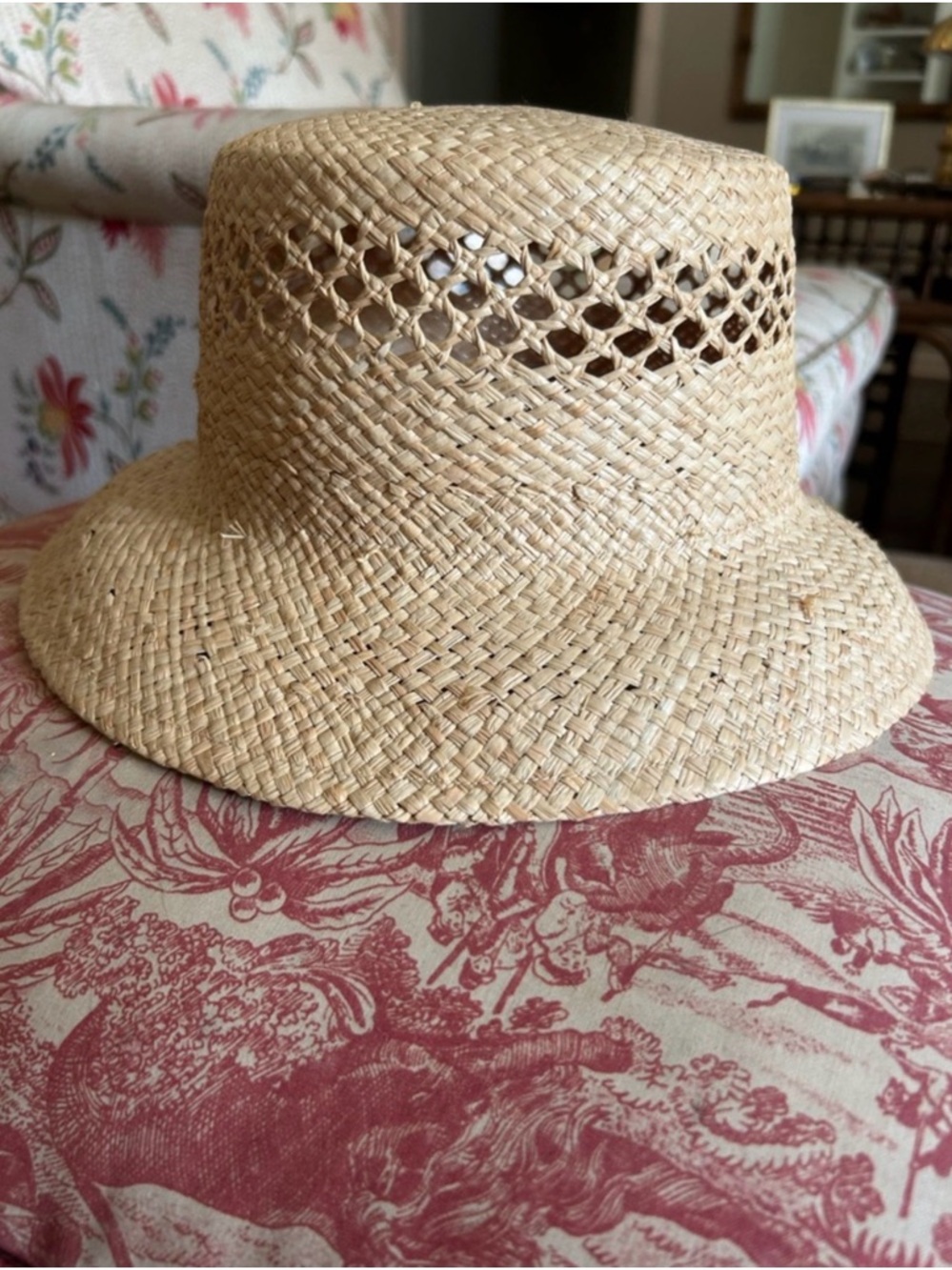 Madewell Natural Straw Bucket Sun Hat